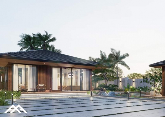 Kiến trúc Nhà vườn (R.20m×D50m)