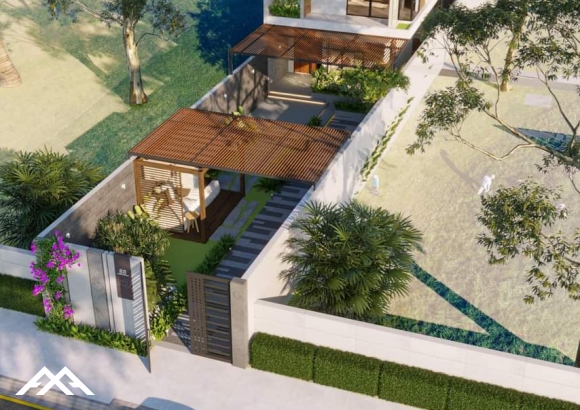 Villa Song lập mái Nhật