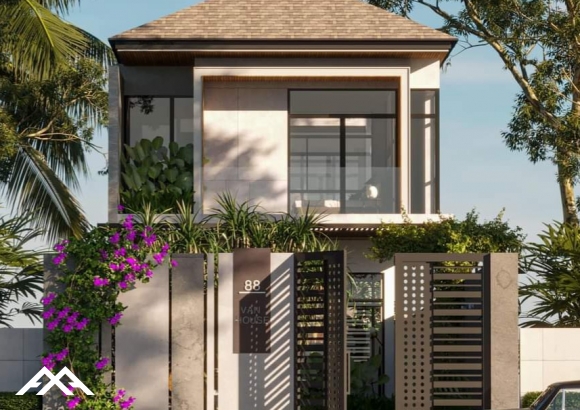 Villa Song lập mái Nhật