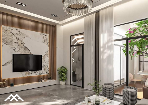 Villa Song lập mái Nhật