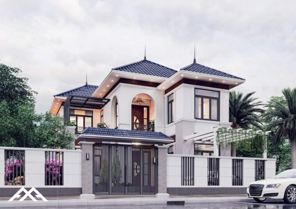 Kiến trúc Biệt thự vườn 15m×25m
