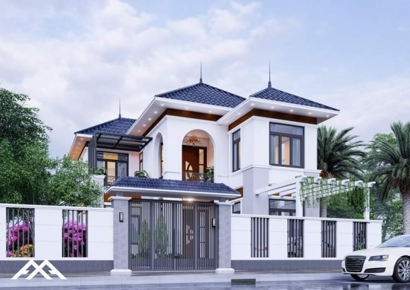 Kiến trúc Biệt thự vườn 15m×25m