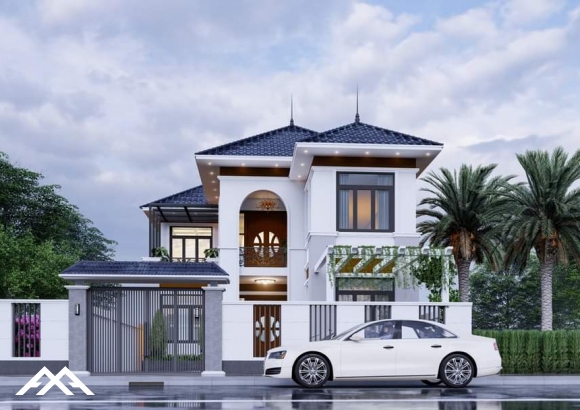Kiến trúc Biệt thự vườn 15m×25m