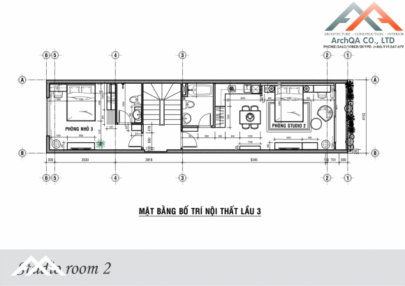 Phối cảnh nội thất nhà hàng