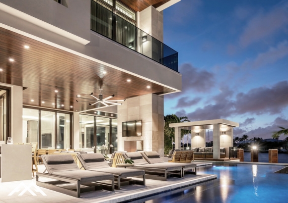 Villa siêu hiện đại sang trọng